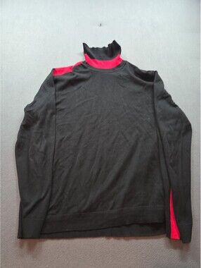 men's black turtle neck sweater by Alfani size XL